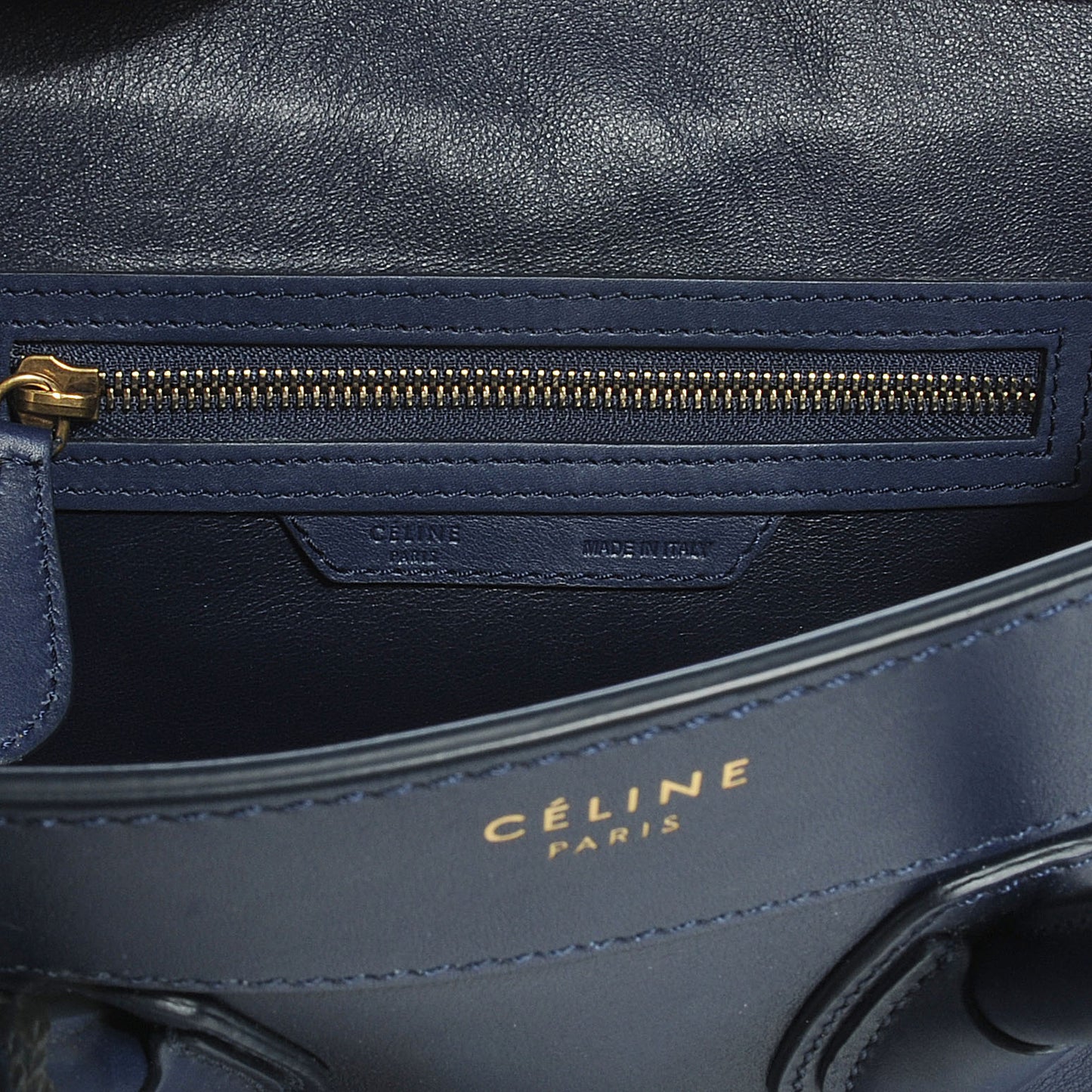 Smooth Calfskin Micro Luggage Ink