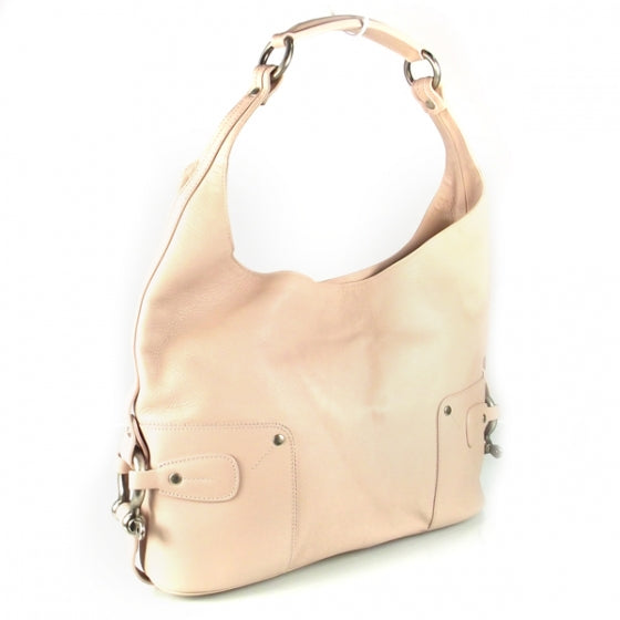 Burberry Leather Shoulder Bag Pale Pink 2 of 8