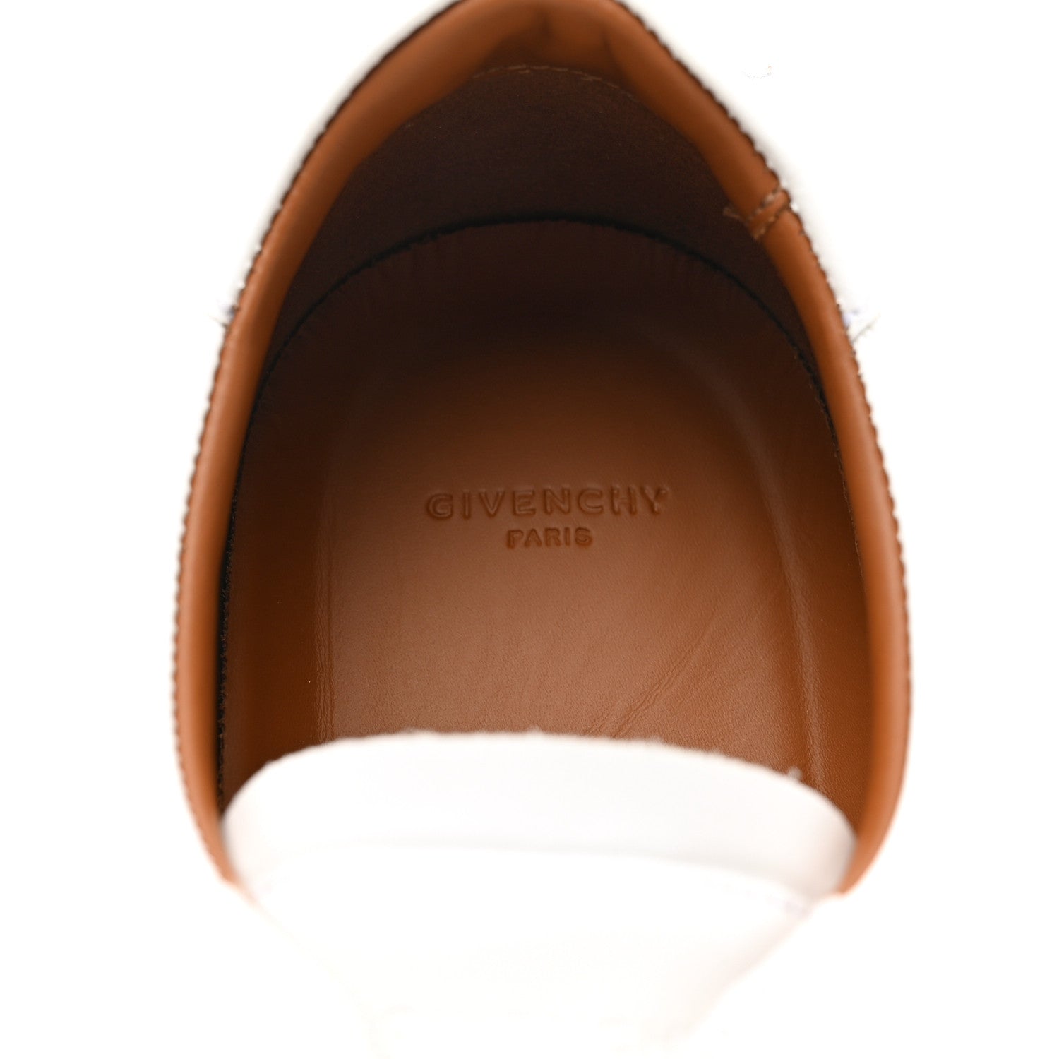 Givenchy Calfskin Band Logo Mens Urban Street Sneakers 45 White Black 7 of 9