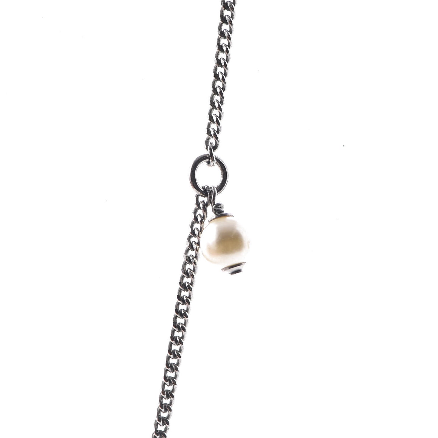 Crystal CC Necklace Gold Multicolor