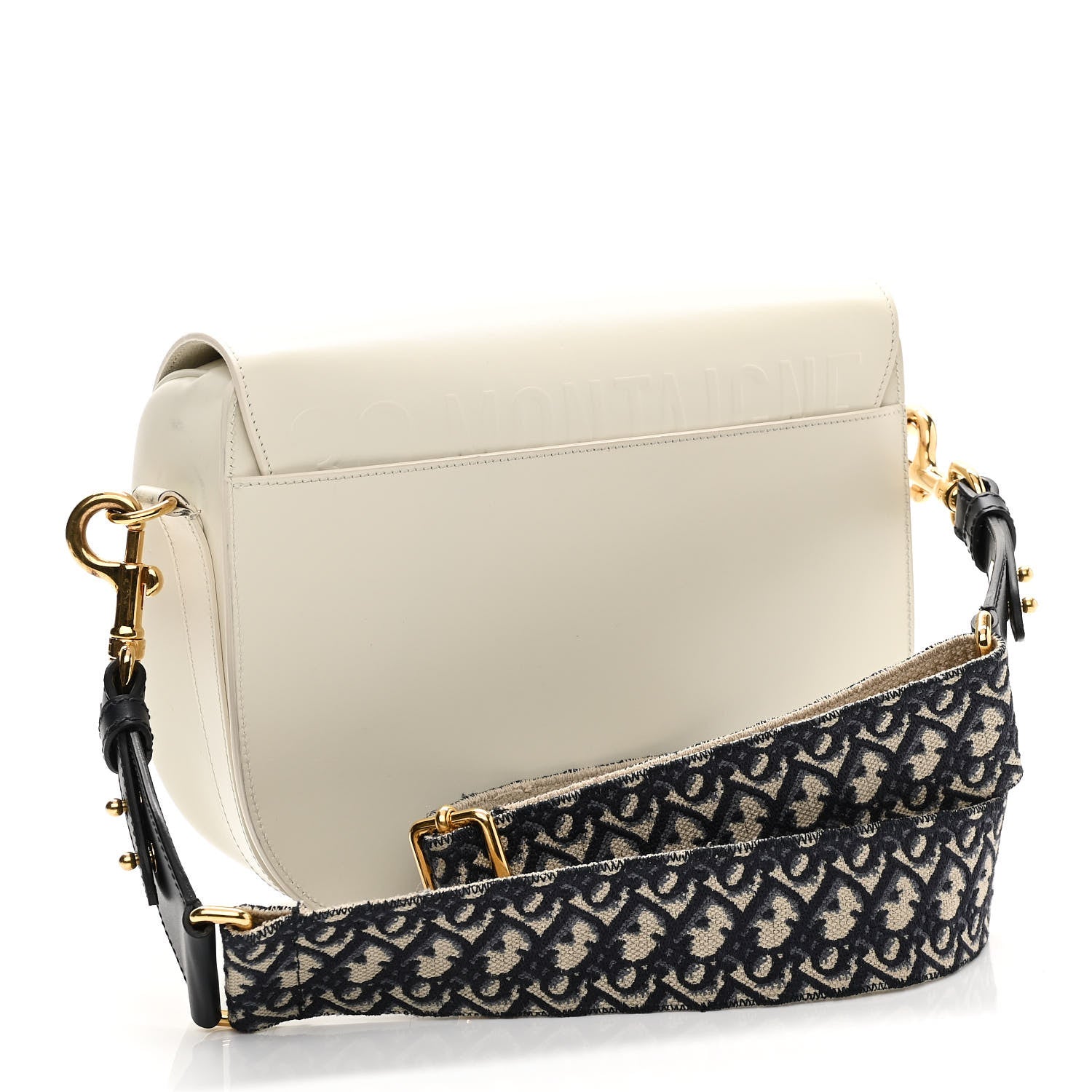 Christian Dior Box Calfskin Large Bobby Flap White 3 of 10