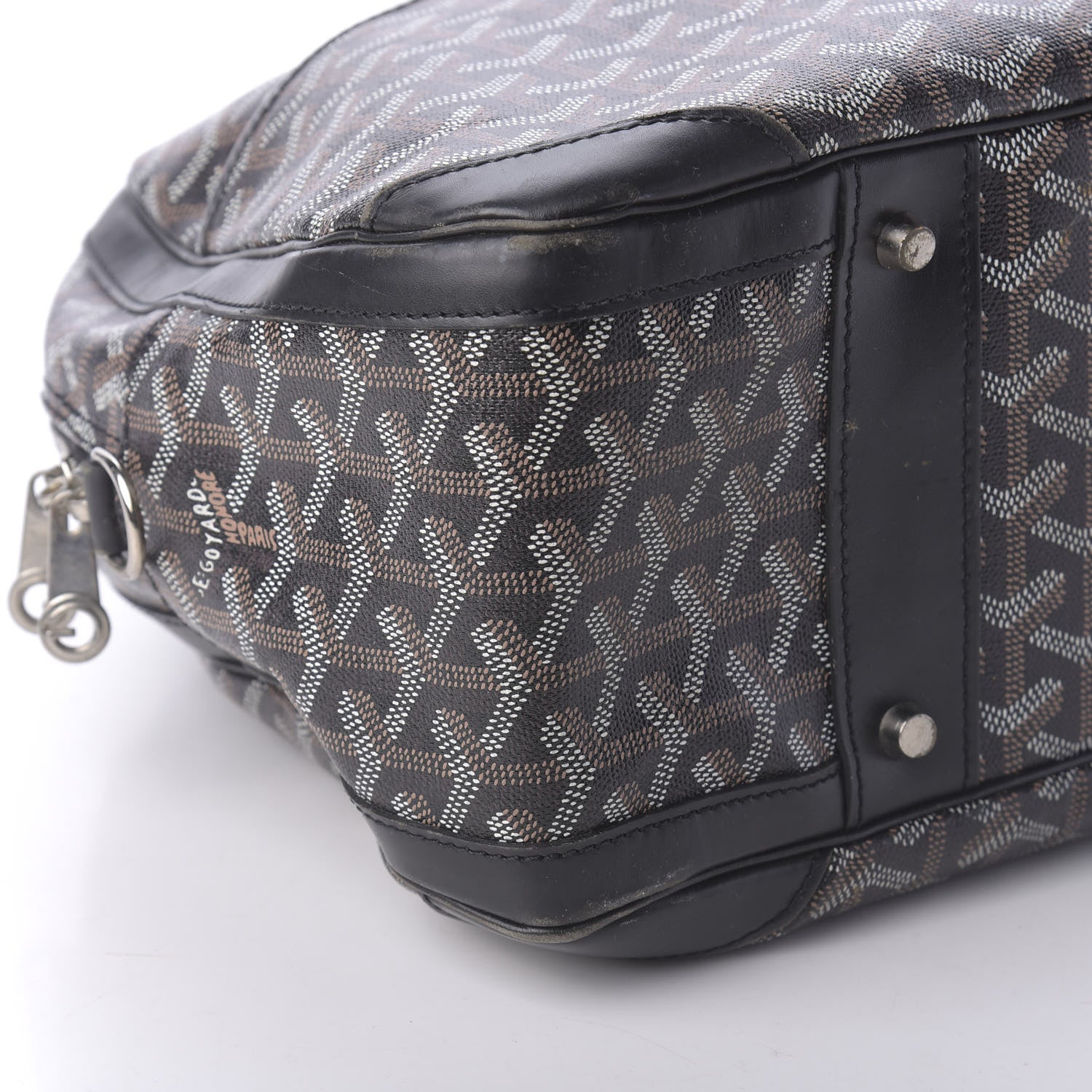 Goyard Goyardine Saint Jeanne GM Bowler Black 6 of 14