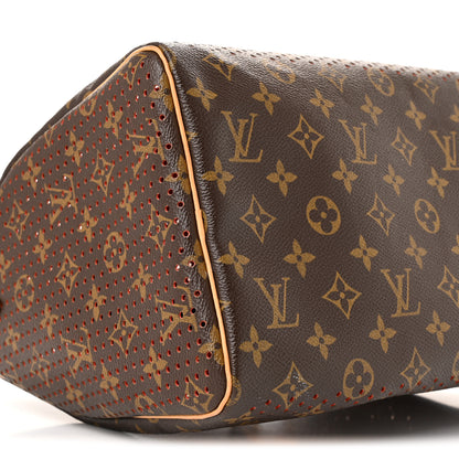 Louis Vuitton Monogram Perforated Speedy 30 Orange 8 of 11