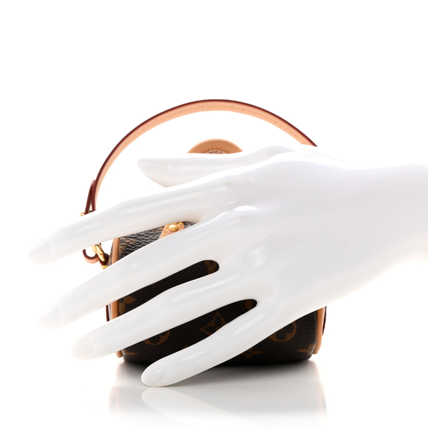 Louis Vuitton Monogram Micro Speedy Bag Charm 2 of 7