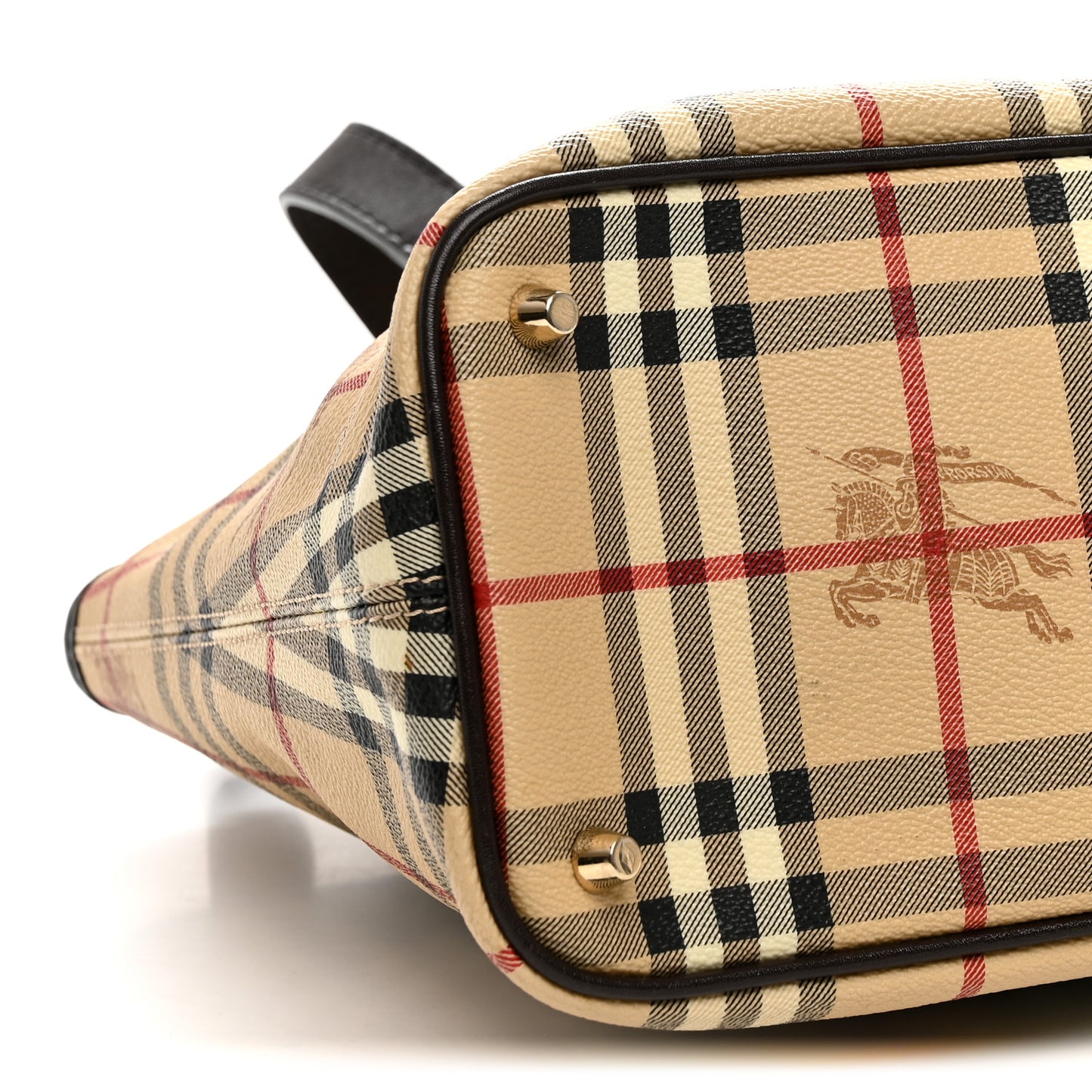 Haymarket Check Medium Regent Tote Chocolate