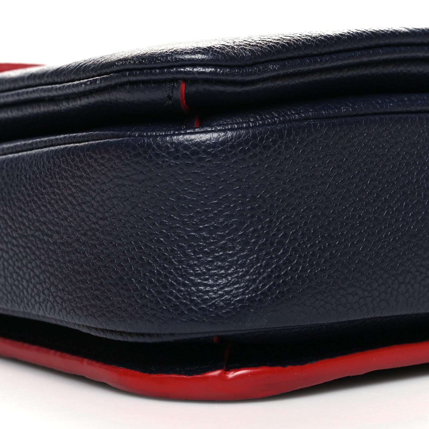Louis Vuitton Empreinte Pochette Metis Marine Rouge 9 of 11