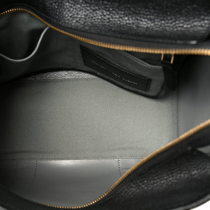 Marc Jacobs Grained Calfskin Medium The Tote Bag Black 5 of 11
