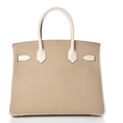 Hermes Epsom Horseshoe Birkin 30 Trench Craie 4 of 38