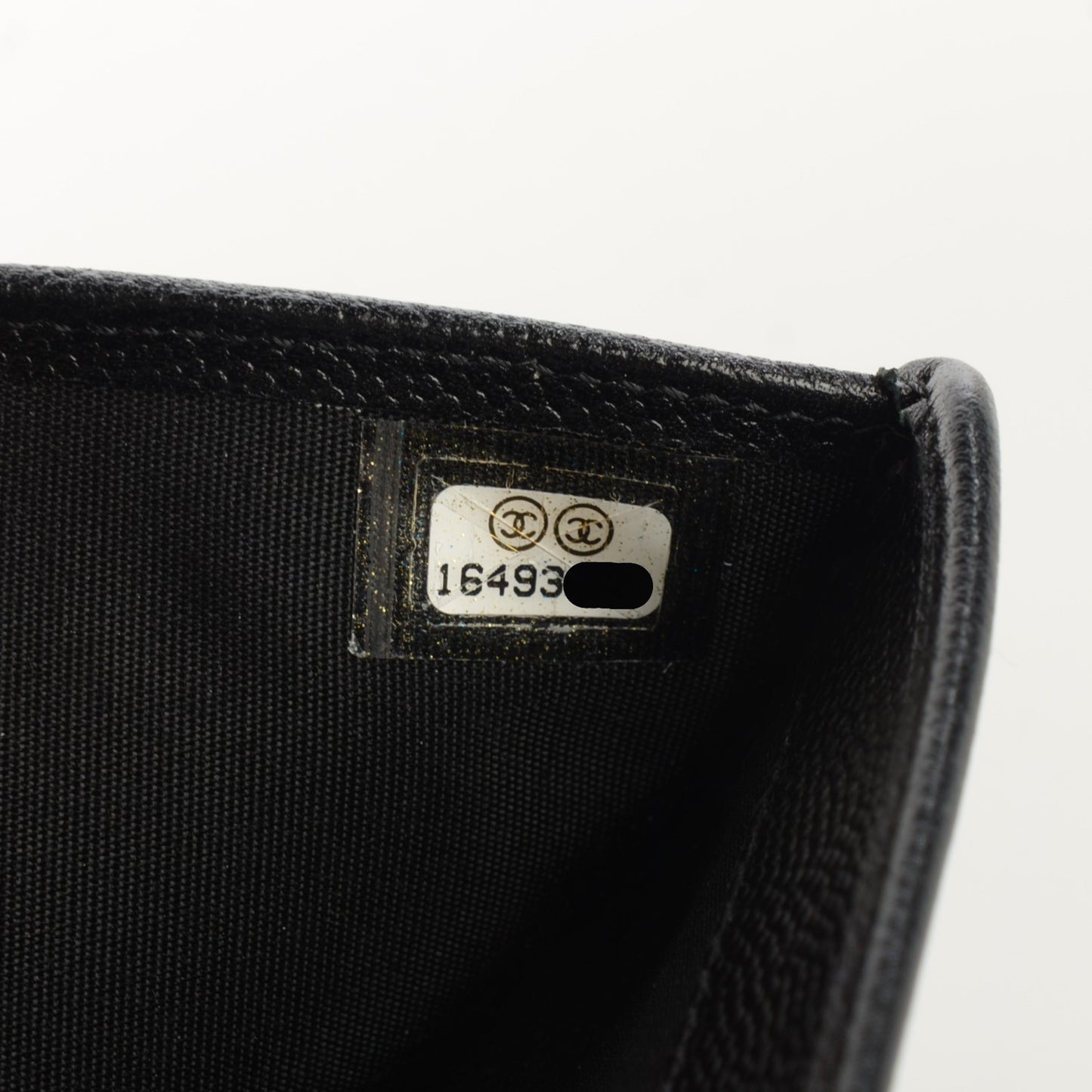 Caviar Sevruga Zip Pocket Wallet Black