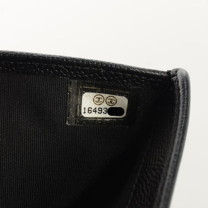 Chanel Caviar Sevruga Zip Pocket Wallet Black 8 of 8