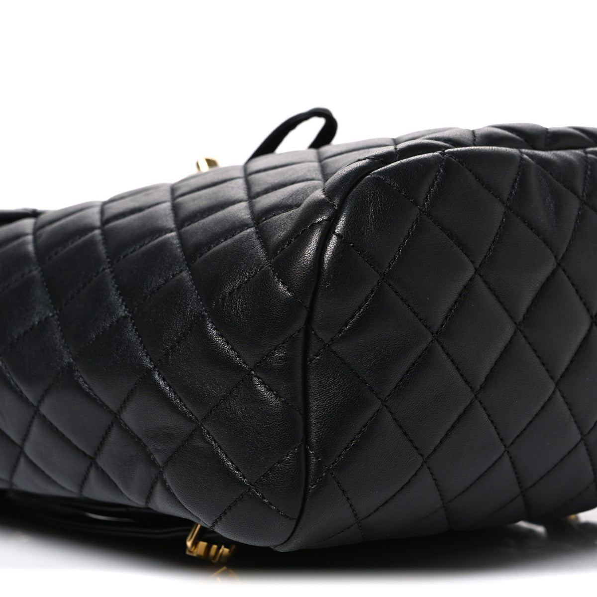 Chanel Calfskin Quilted Small Urban Spirit Backpack Black 8 of 10
