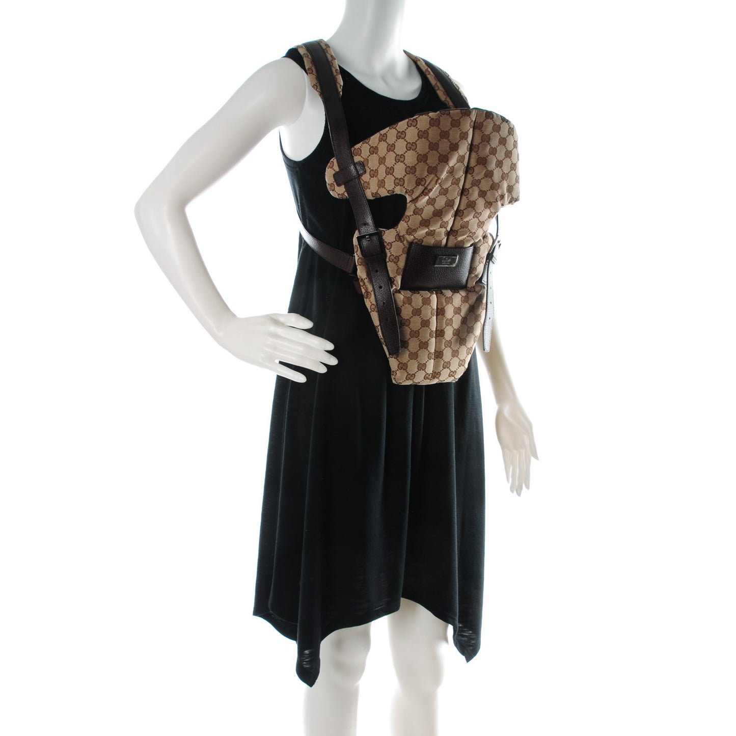 Monogram Baby Carrier Brown