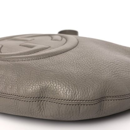 Gucci Pebbled Calfskin Medium Soho Hobo New Fango 9 of 11