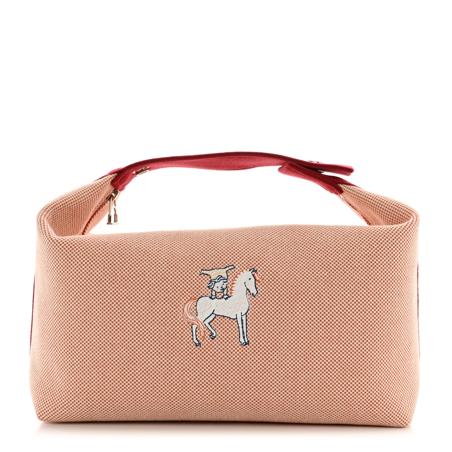 Canvas Large Bride-A-Brac Cabriole Case Terracotta