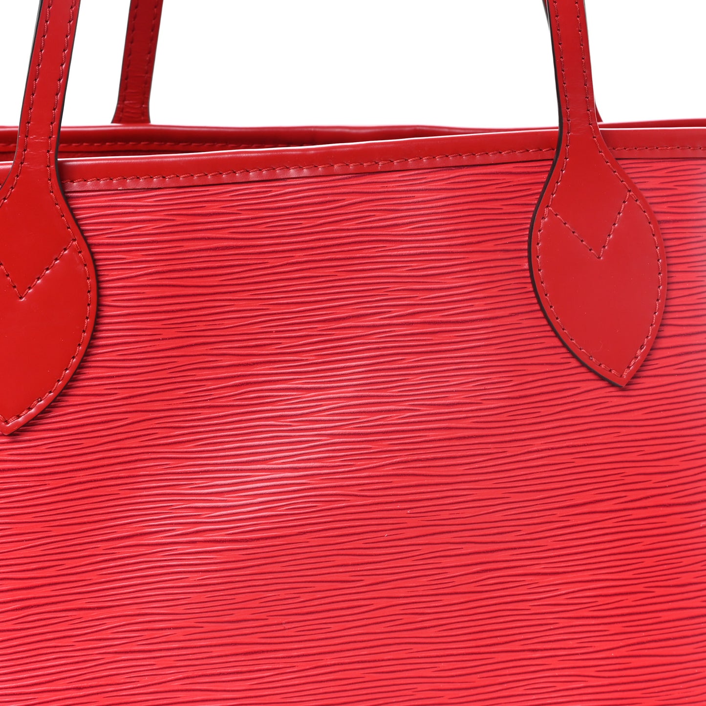 Epi Monogram Neverfull MM Castillan Red