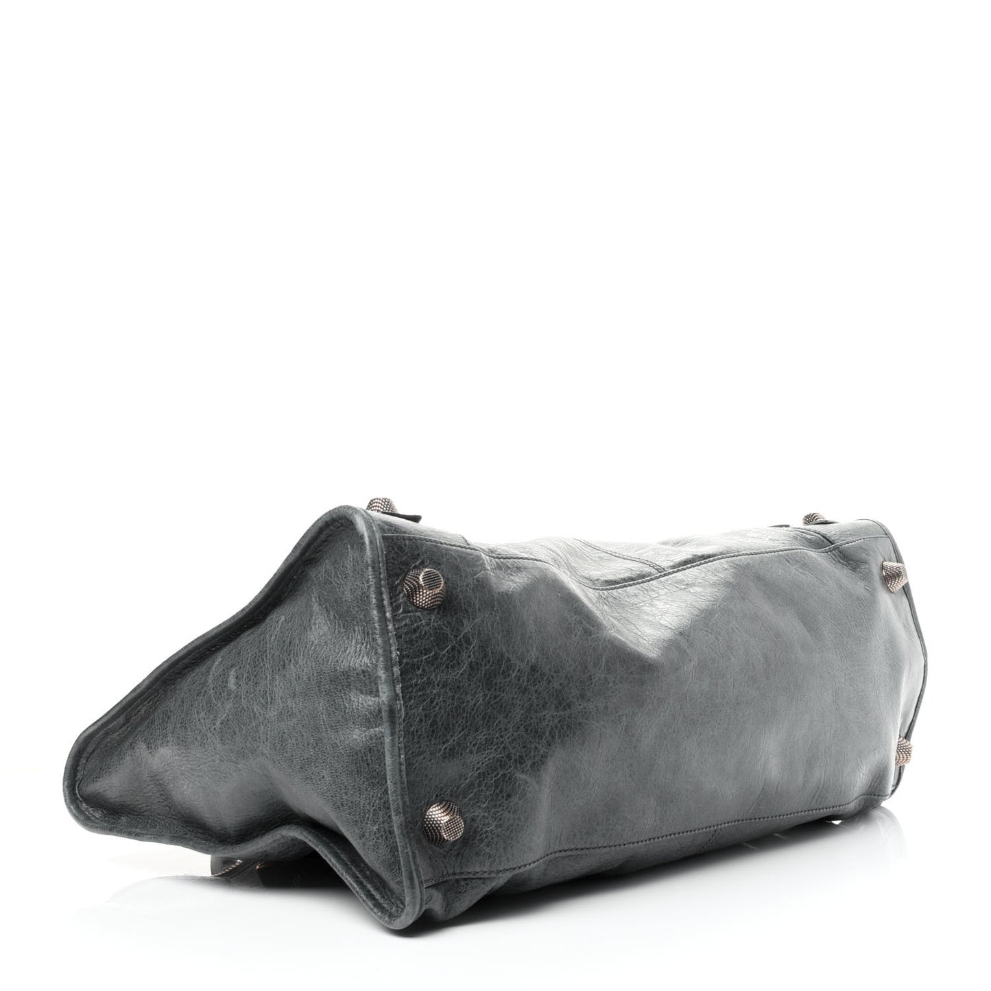 Agneau Giant 21 Rose Gold Hardware Work Anthracite