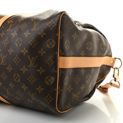 Louis Vuitton Monogram Keepall Bandouliere 50 9 of 17