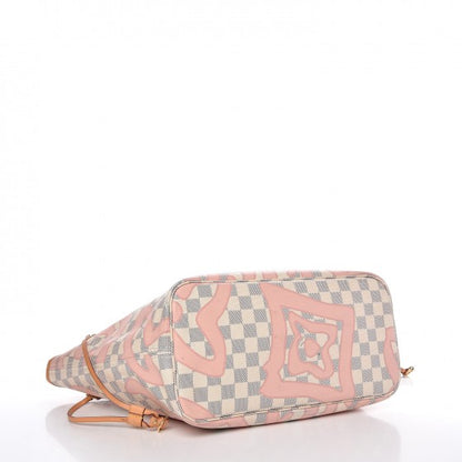 Louis Vuitton Damier Azur Tahitienne Neverfull MM 5 of 19