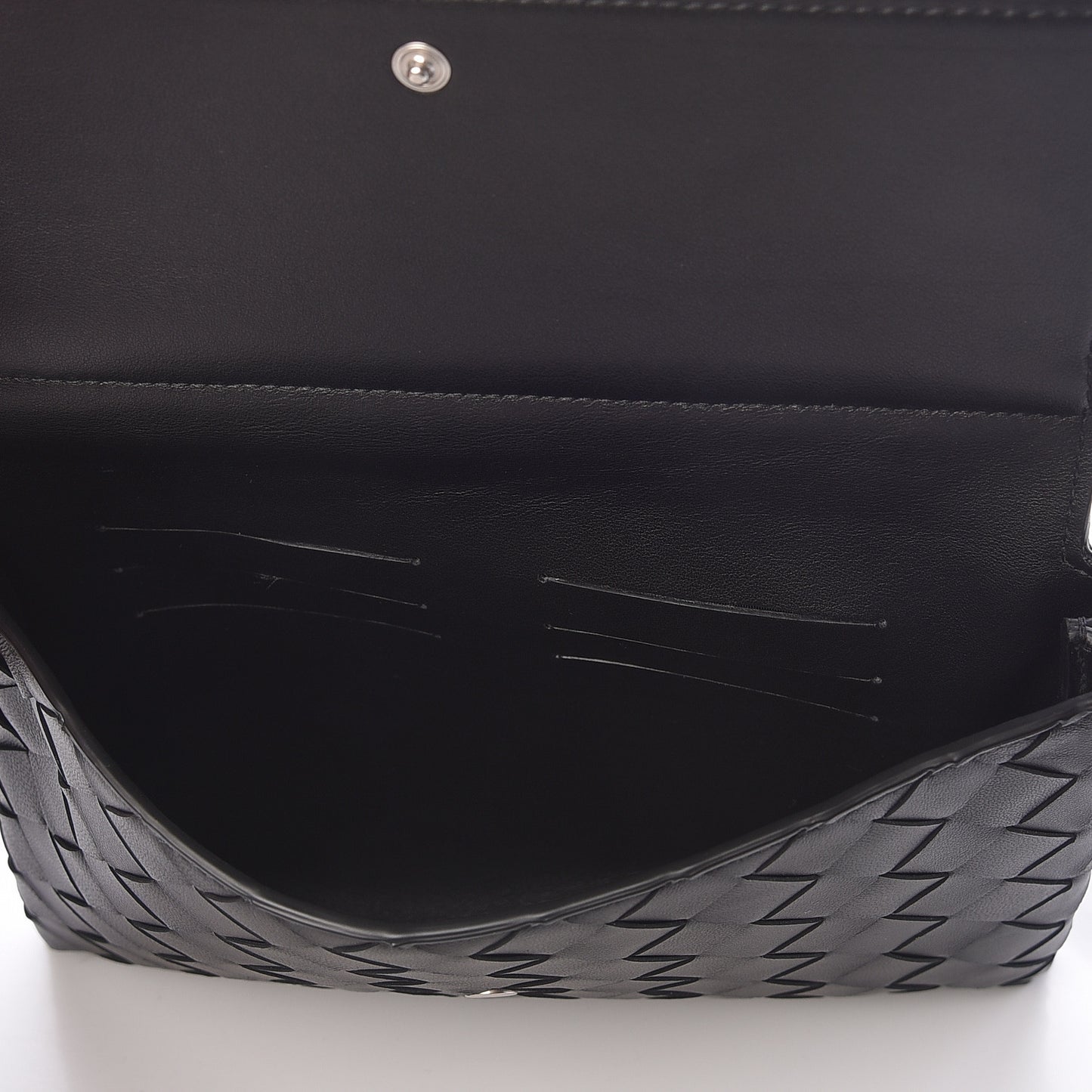 Nappa Intrecciato Belt Bag Black