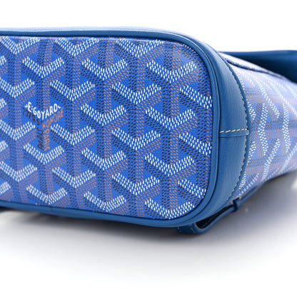 Goyard Goyardine Calfskin Mini Alpin Backpack Sky Blue 9 of 9