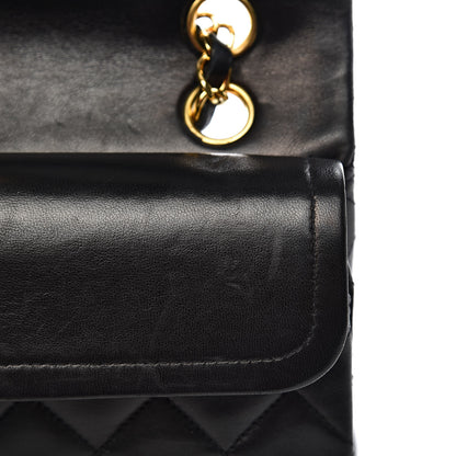 Chanel Lambskin Quilted Small Double Flap Black 11 of 15
