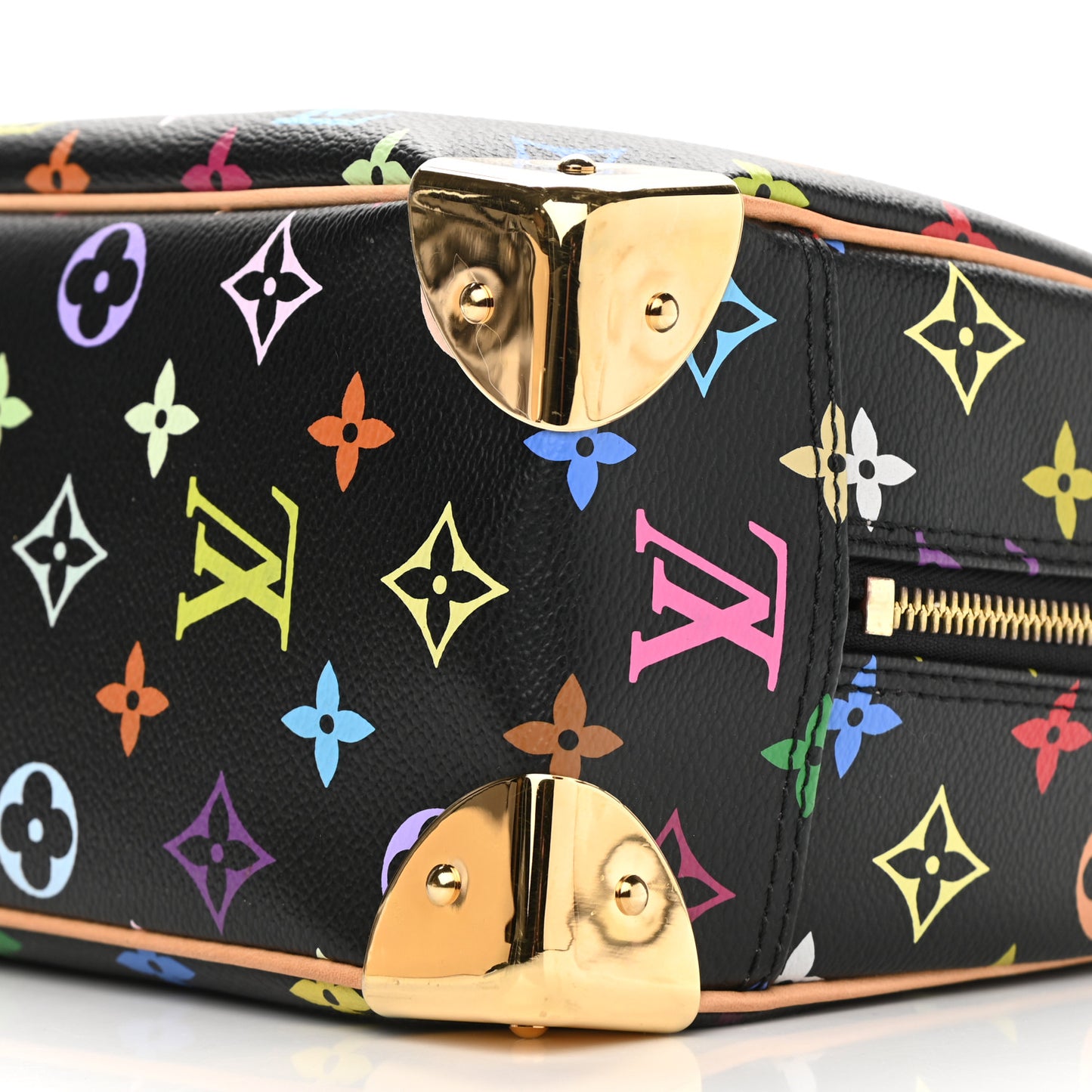 Monogram Multicolor Trouville Black