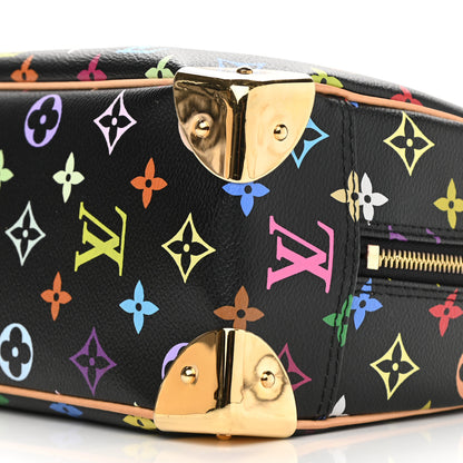 Louis Vuitton Monogram Multicolor Trouville Black 10 of 10