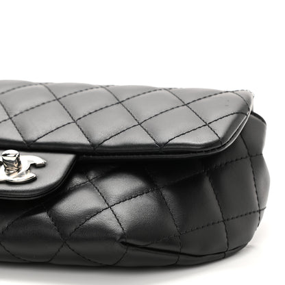 Chanel Calfskin Quilted CC Uniform Flap Belt Bag Black 11 of 11
