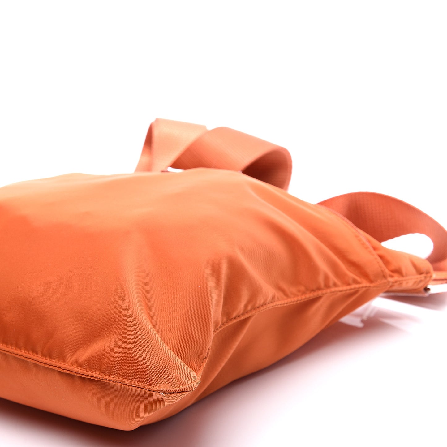 Nylon Vela Flat Messenger Bag Papaya