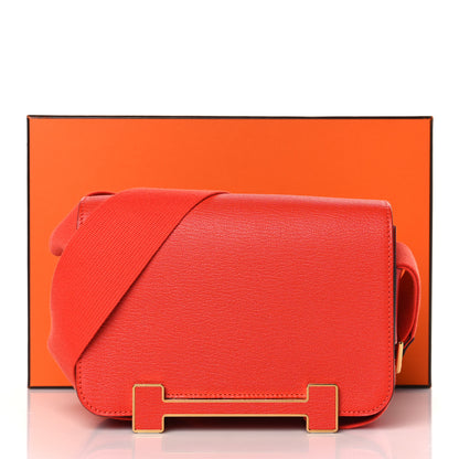 Hermes Chevre Mysore Geta Capucine 10 of 10