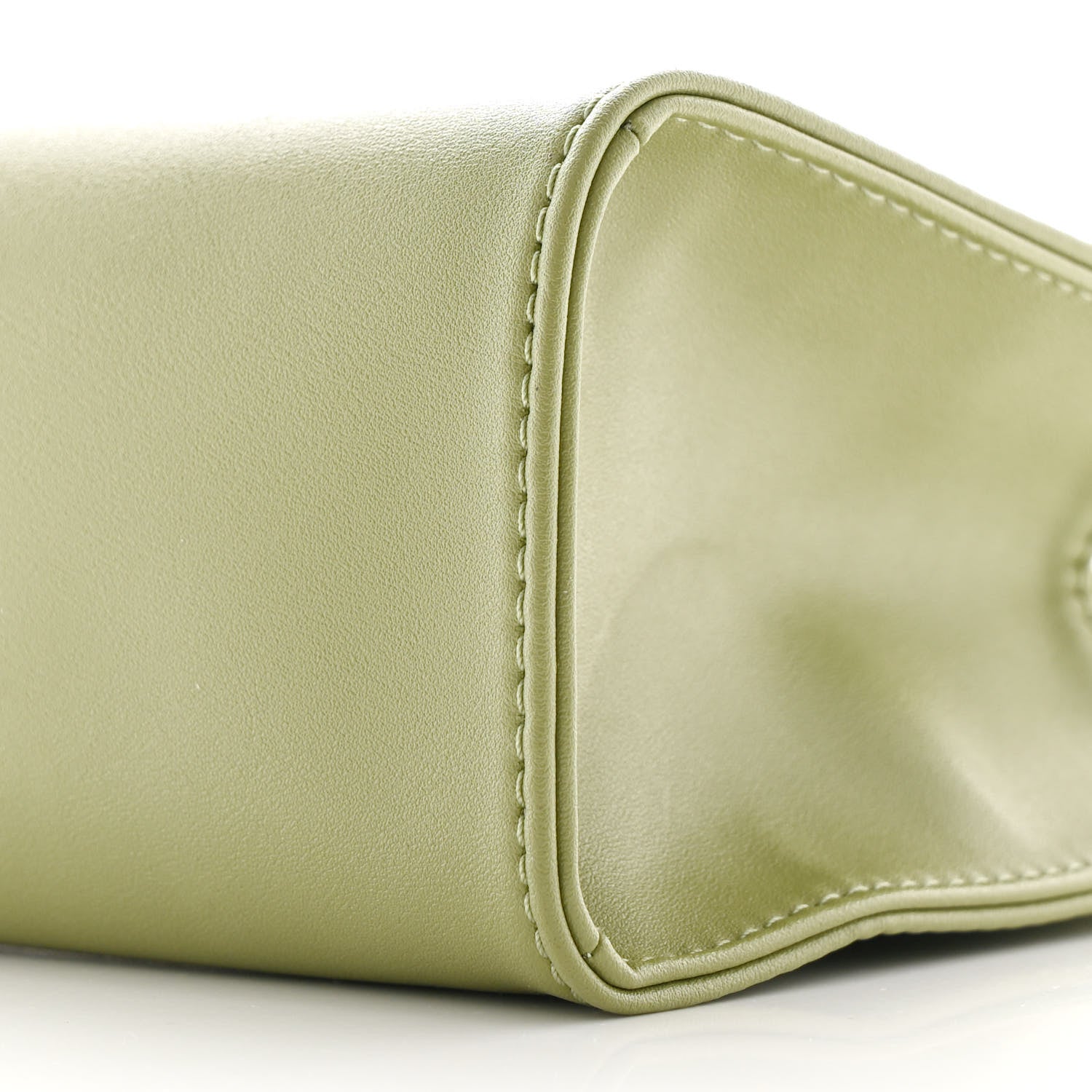 Telfar Vegan Leather Small Shopping Bag Drab 10 of 10
