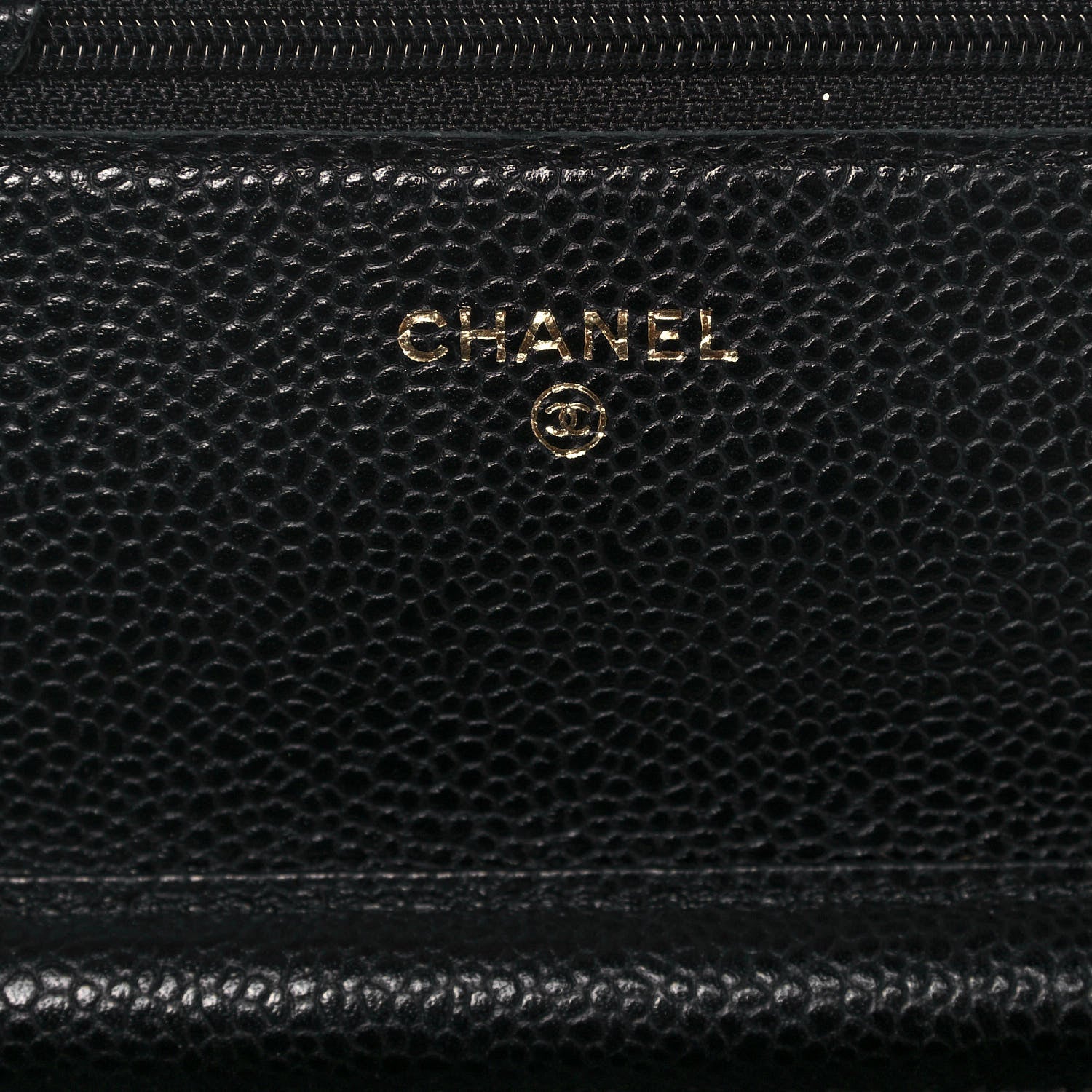 Chanel Caviar Quilted Wallet On Chain WOC Black 6 of 16
