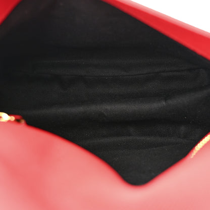 Tom Ford Grained Calfskin Medium Double Strap Jennifer Crossbody Red 6 of 12