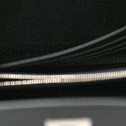 Hermes Epsom Kelly Longue Wallet Black 7 of 7