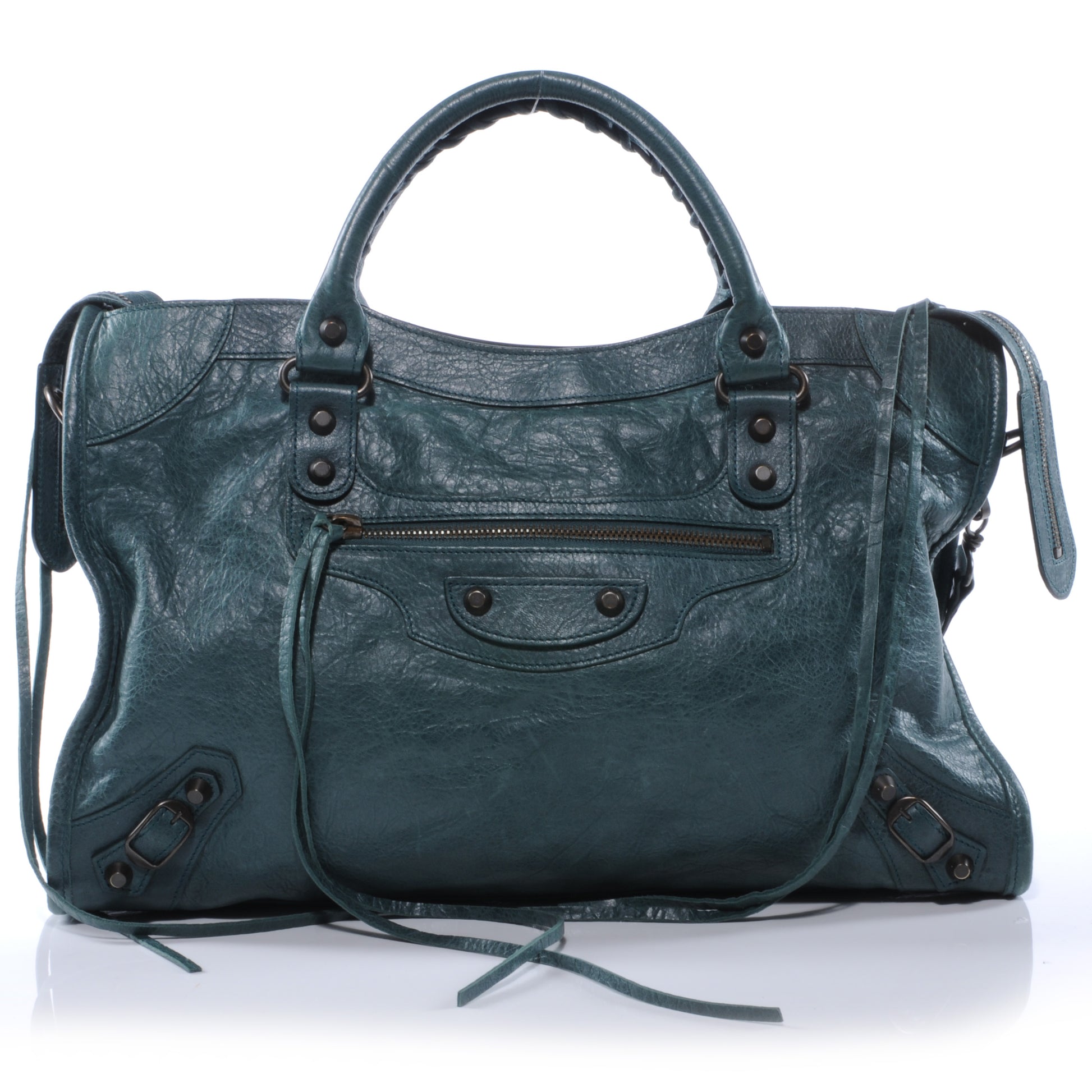 Balenciaga Agneau City Vert Menthe 1 of 8
