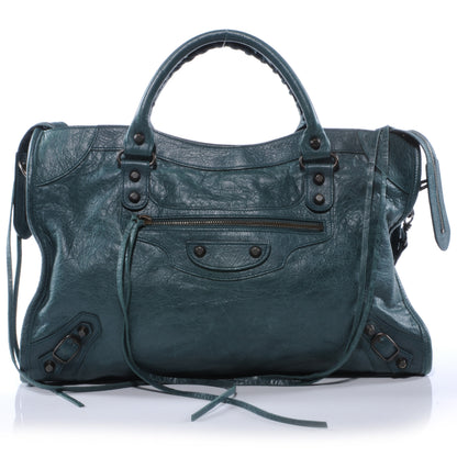 Balenciaga Agneau City Vert Menthe 1 of 8