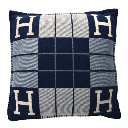 Hermes Wool Cashmere Avalon III Pillow PM Ecru Caban 1 of 3