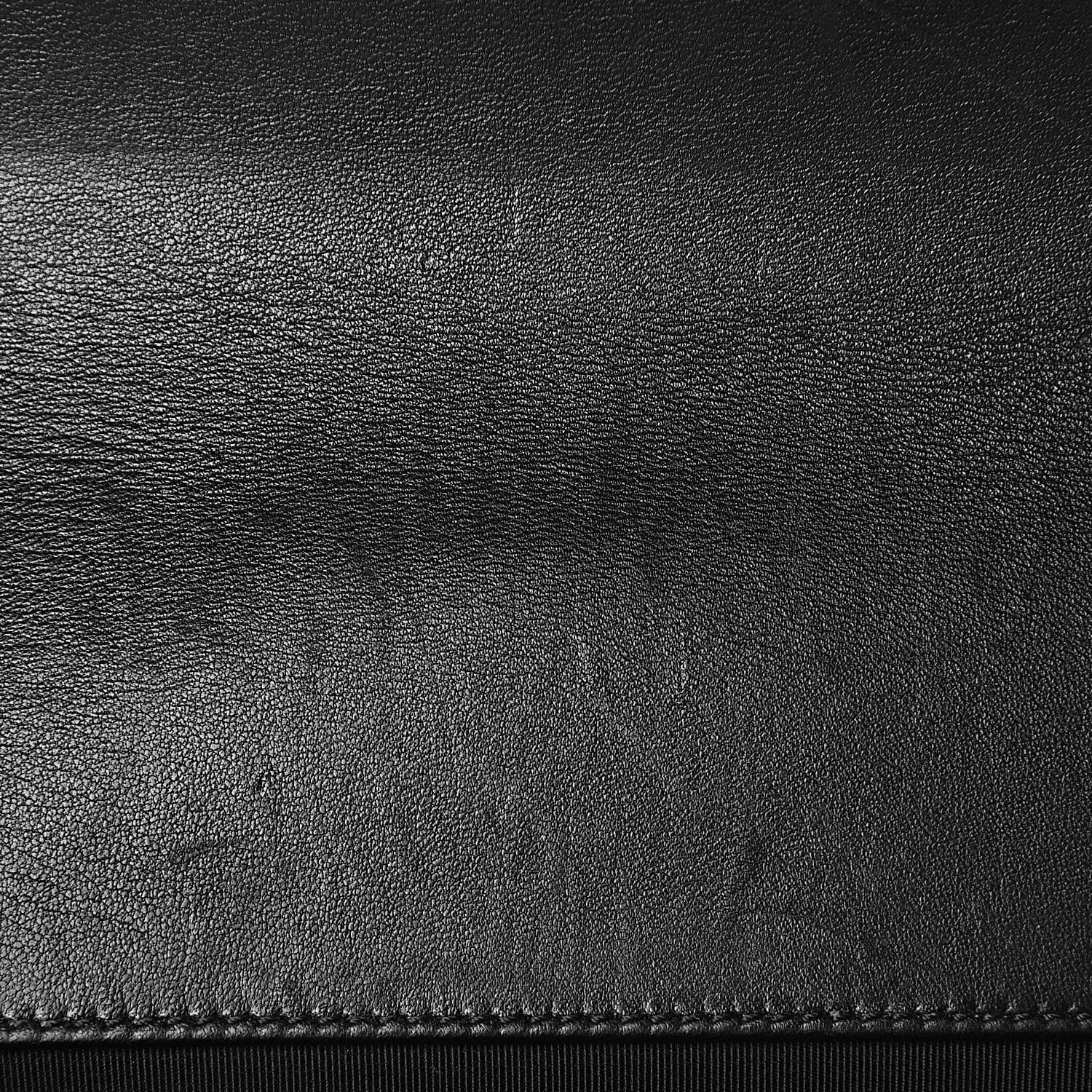 Chanel Calfskin Tweed Sequin Stitched Medium Boy Flap Black White 13 of 17