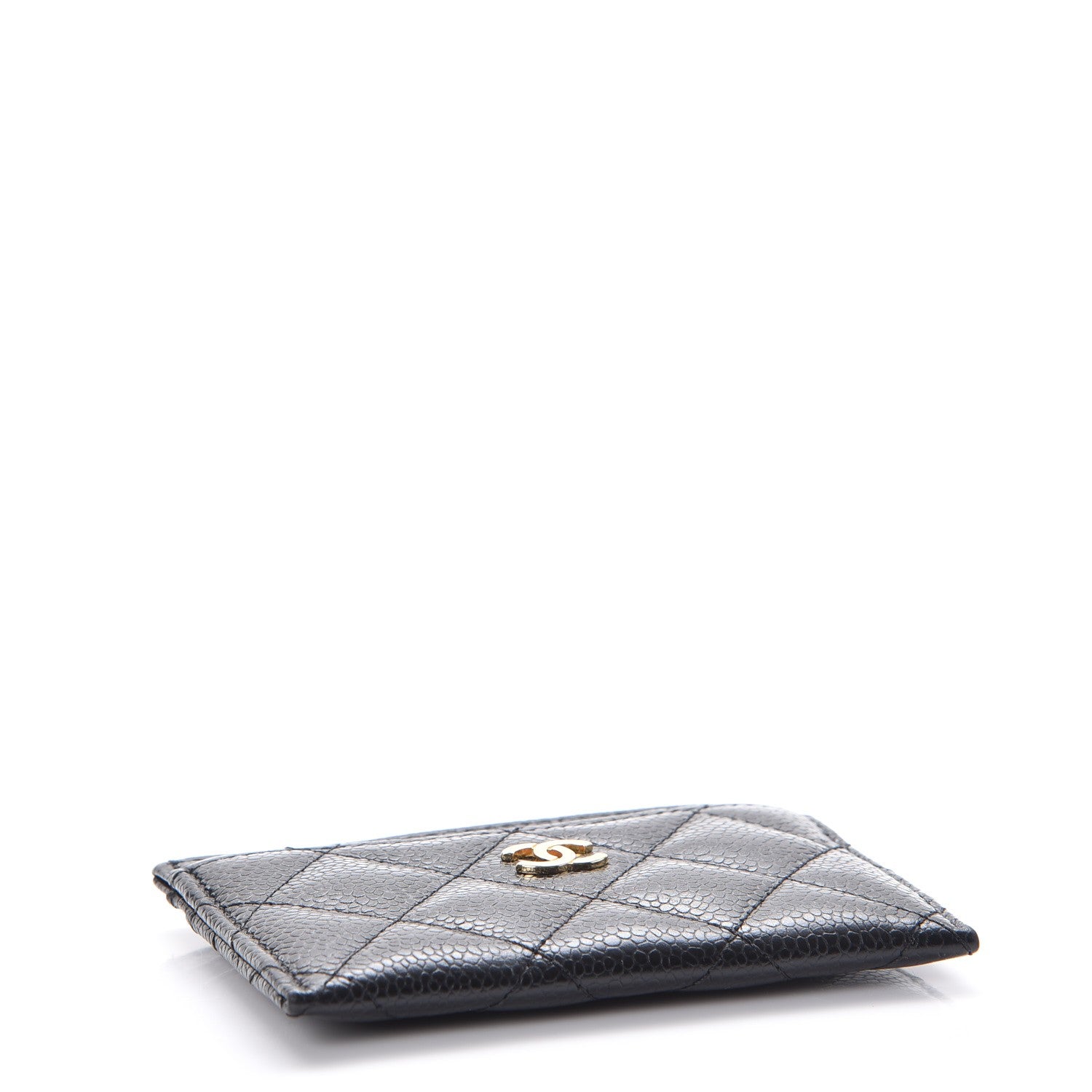Chanel Caviar Quilted Card Holder Black 4 of 9