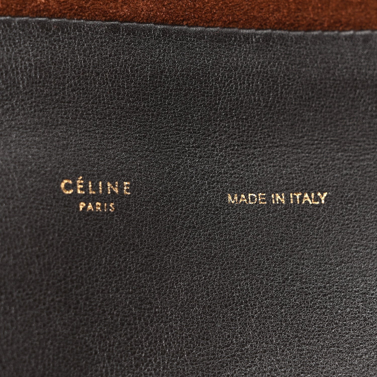 Celine Calfskin Suede All Soft Shoulder Bag Indigo 6 of 9