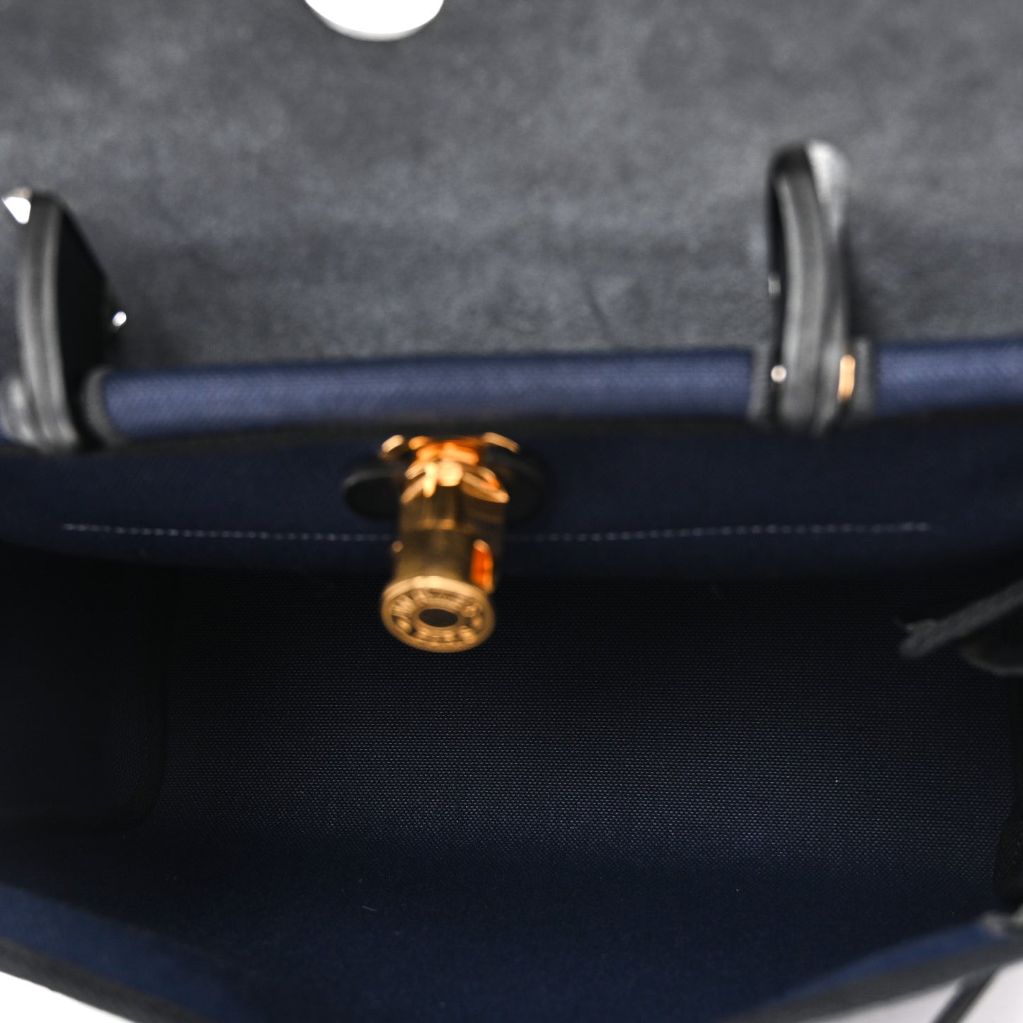 Military Toile Vache Hunter Herbag Zip Retourne 31 PM Bleu Marine Black