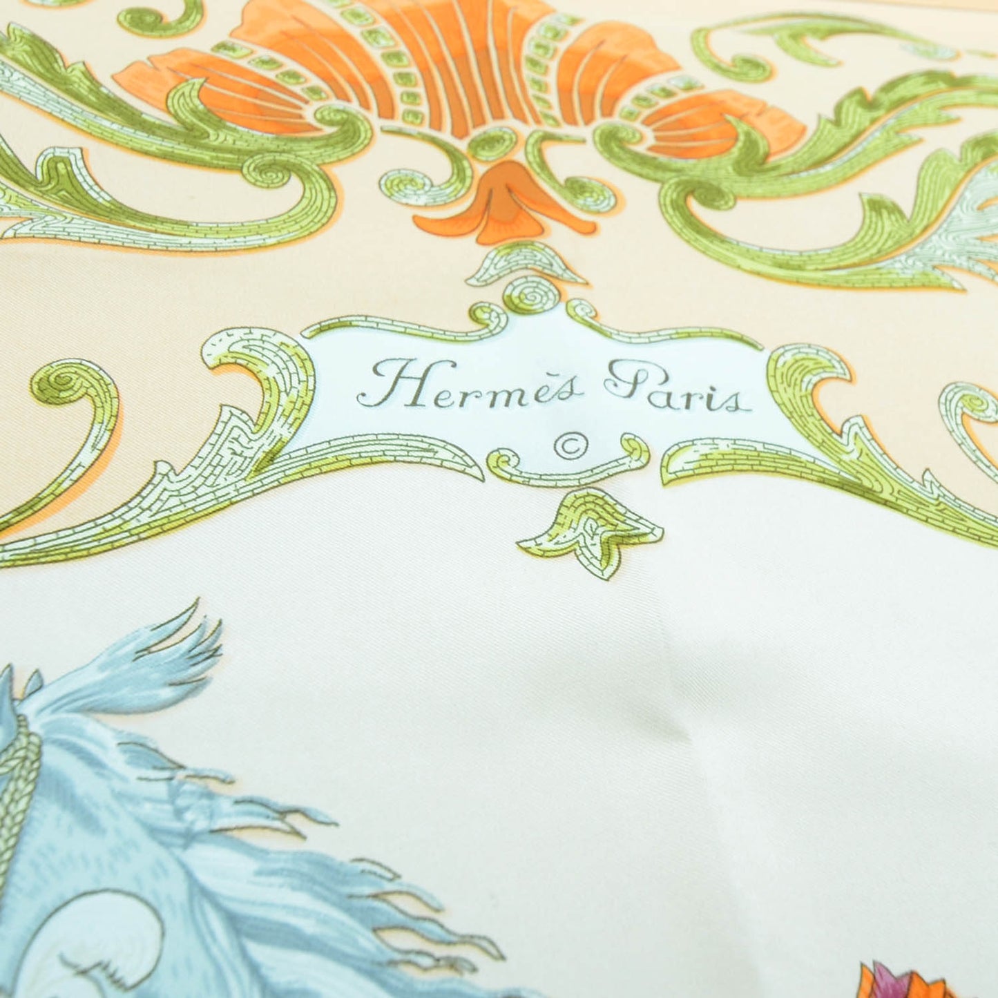 Silk Cheval Turc Scarf 90