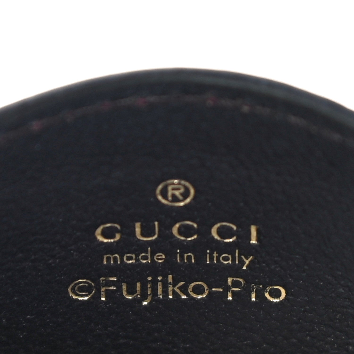 Gucci X DORAEMON Mini Vintage GG Supreme Monogram Card Holder Beige Cherry Red 6 of 10
