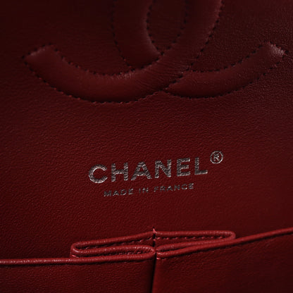 Chanel Caviar Quilted Medium Double Flap Burgundy 6 of 10