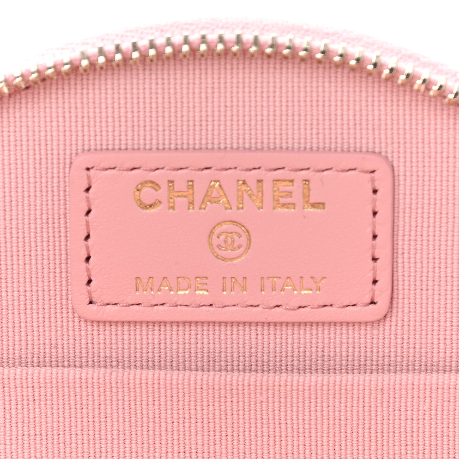 Chanel Caviar Quilted Round Handle With Care Vanity With Chain Pink 8 of 13