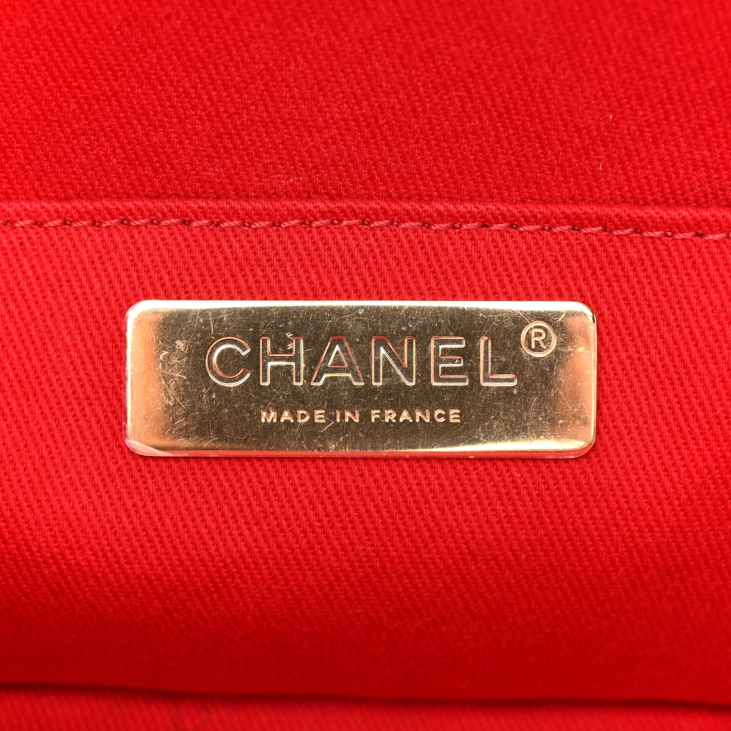 Chanel Caviar Quilted Waist Bag Red 6 of 15