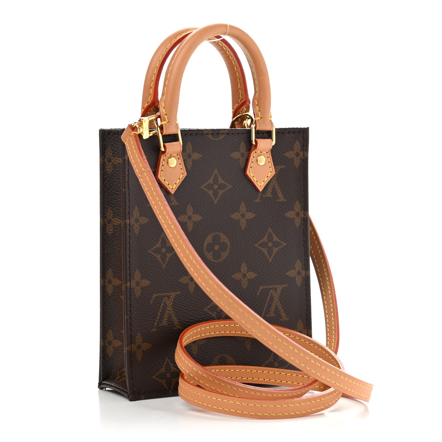 Louis Vuitton Monogram Petit Sac Plat 3 of 11