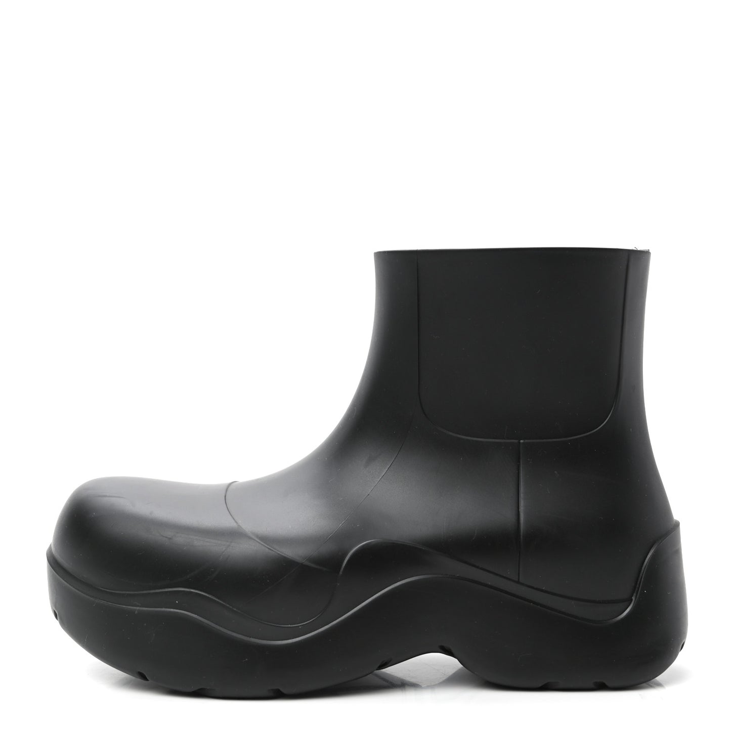 Rubber Puddle Ankle Boots 40 Black