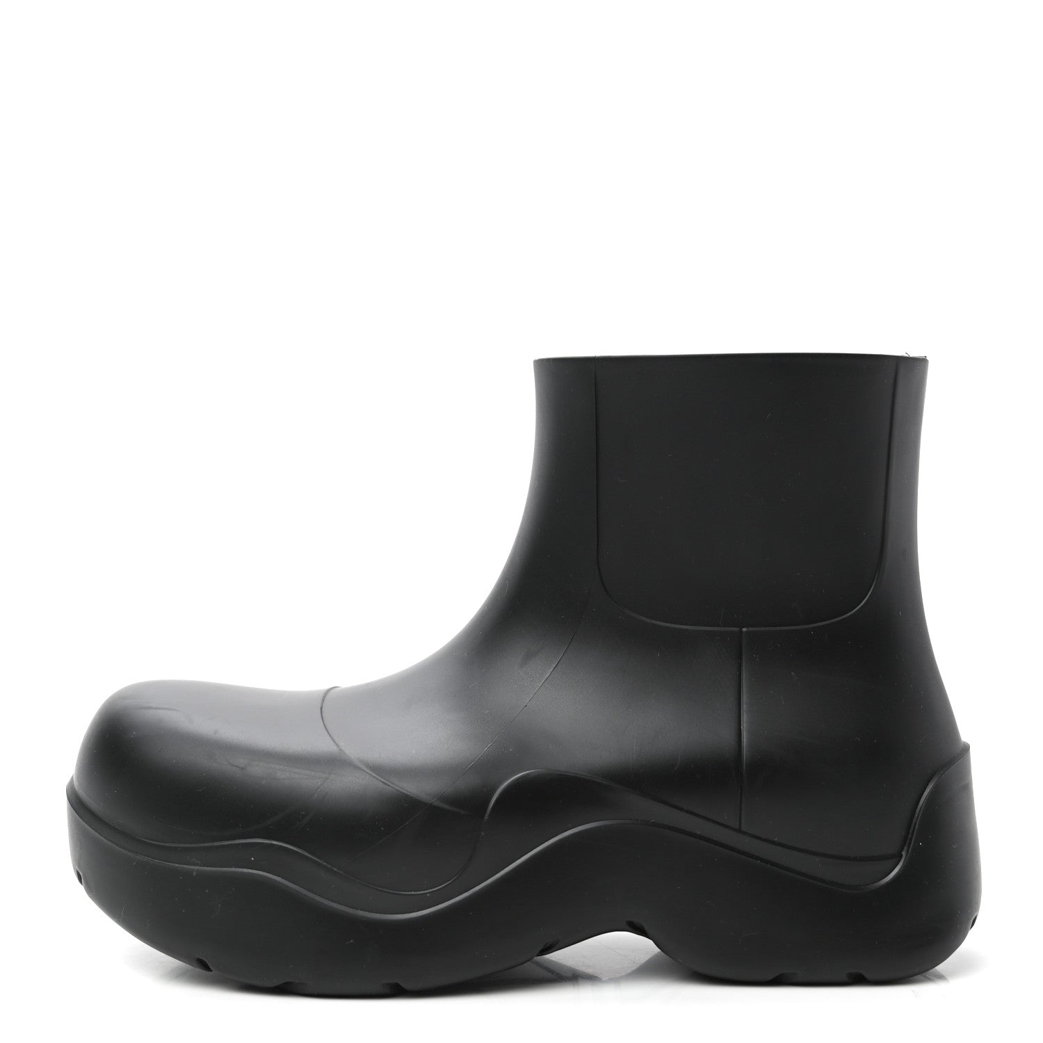 Bottega Veneta Rubber Puddle Ankle Boots 40 Black 1 of 9