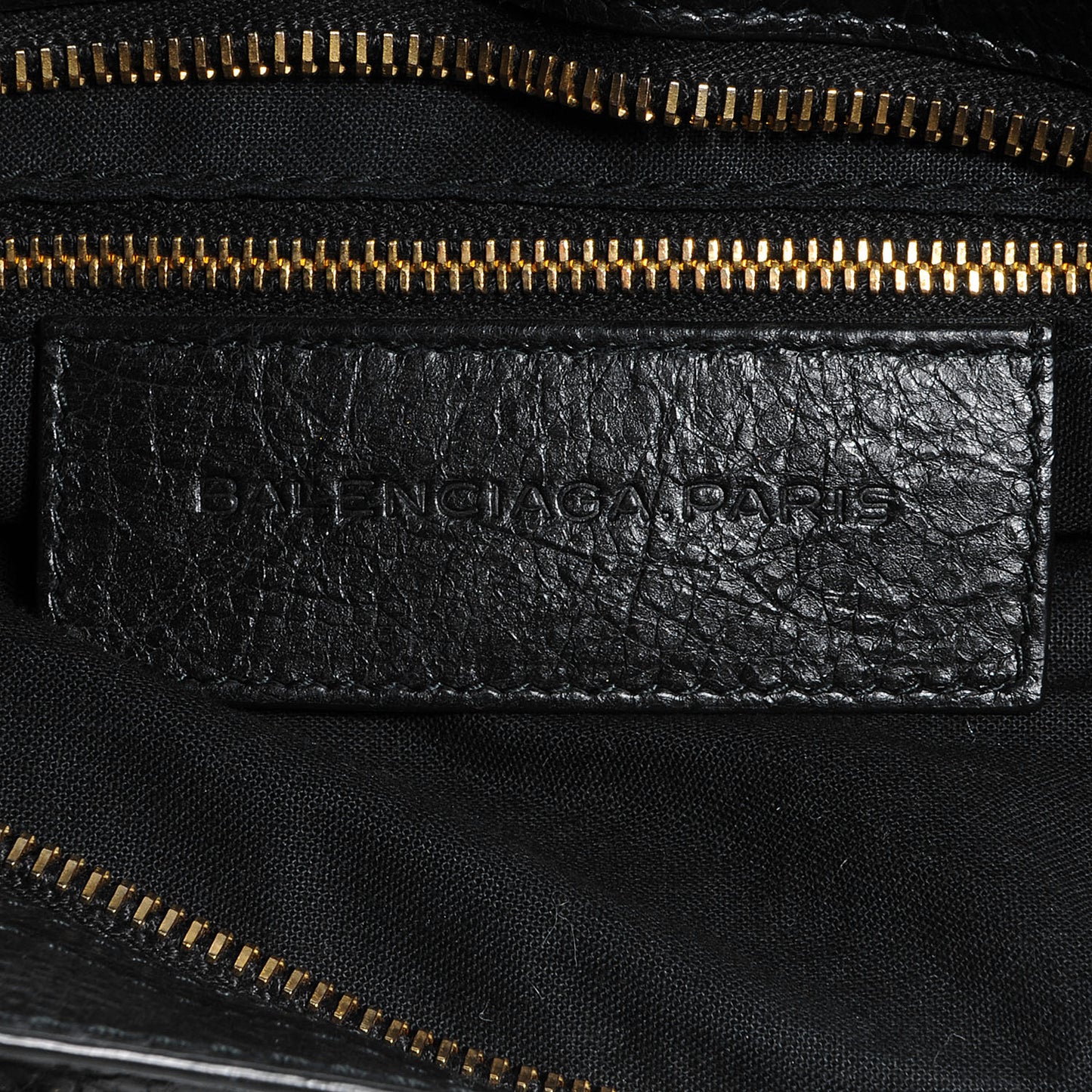 Agneau Giant 12 Gold Hardware City Black